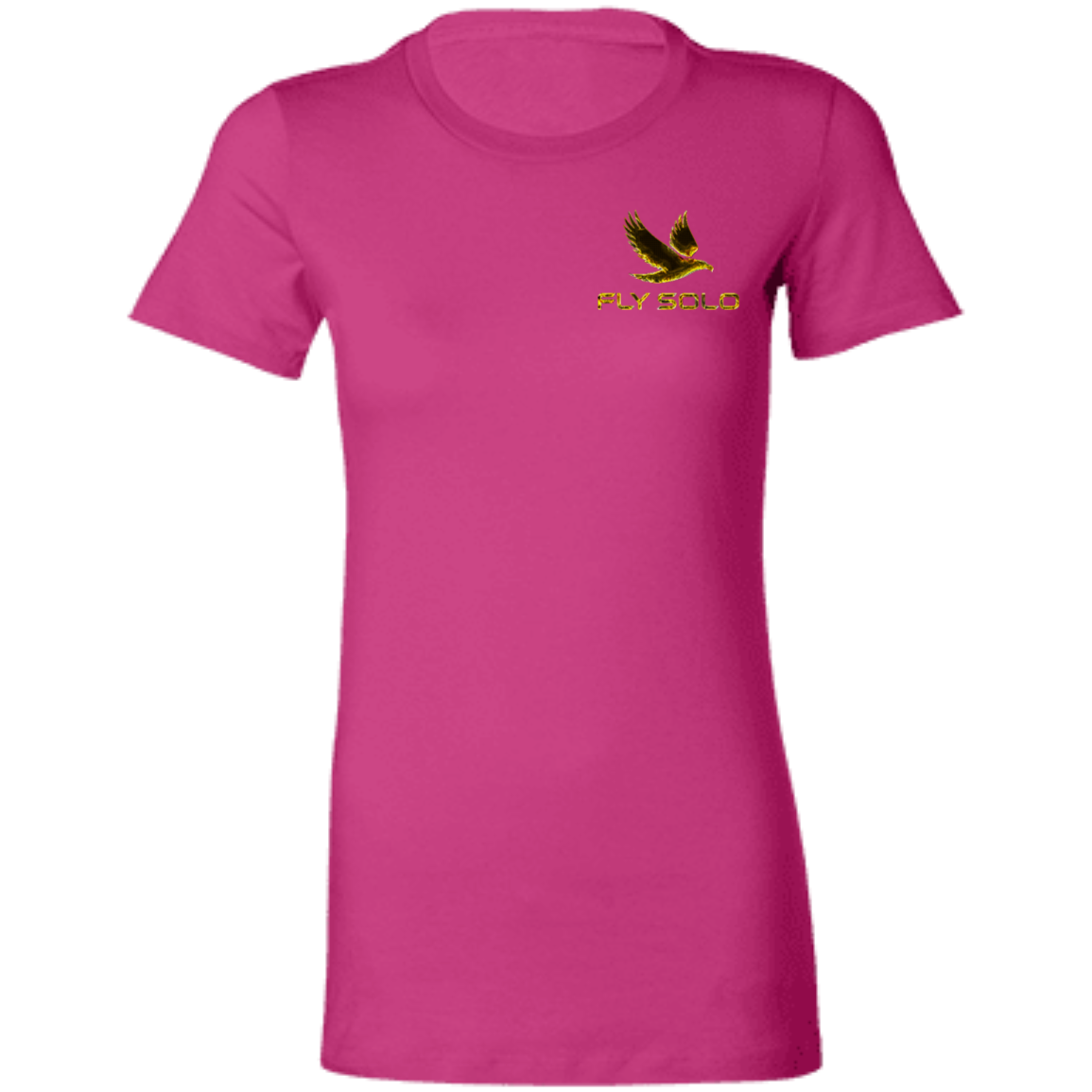 Outspoken Designs 03-01 "Fly Solo" Ladies Designer Favorite Long T-shirt (5 colors)