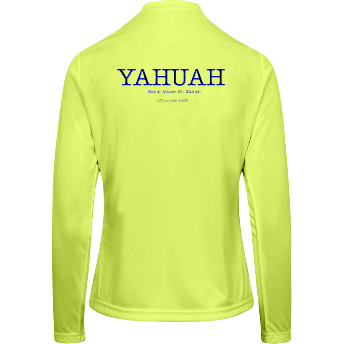 Yahuah-Name Above All Names 02-01 Designer Team 365 Ladies Zone V-neck Long Sleeve T-shirt (2 colors)