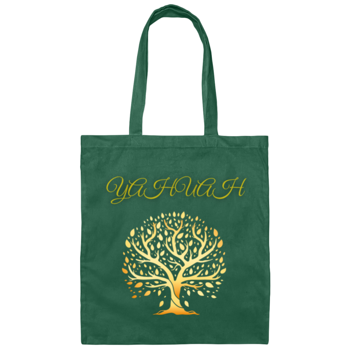 Yahuah-Tree of Life 01 Designer Canvas Tote Bag (6 colors)