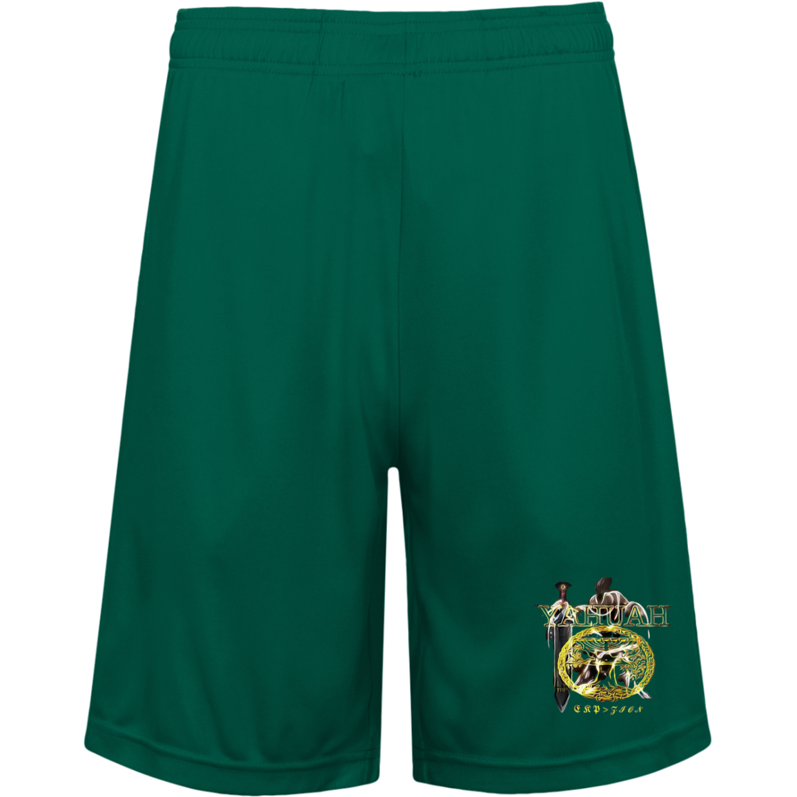 Yahuah-Name Above All Names 03-01 Royal Designer Team 365 Men's Zone Gym Shorts (6 colors)