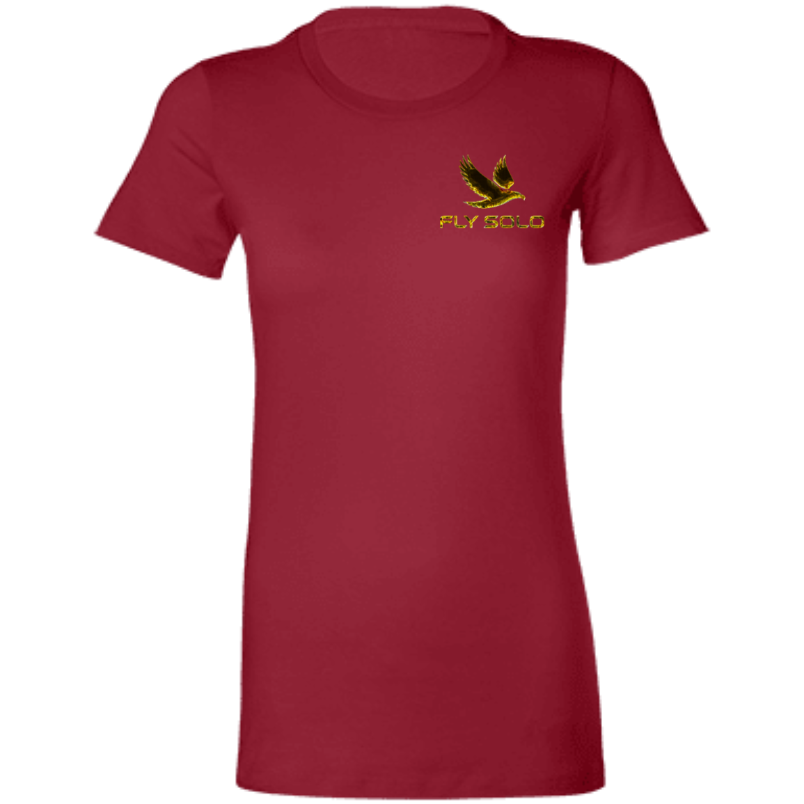 Outspoken Designs 03-01 "Fly Solo" Ladies Designer Favorite Long T-shirt (5 colors)