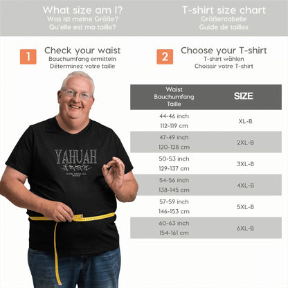 Yahuah: Name Above All Names (01-01) | Men's Premium Cotton Plus Size Tee