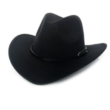 Load image into Gallery viewer, Tapered Woolen Vintage Denim Cowboy Hat (9 Colors)