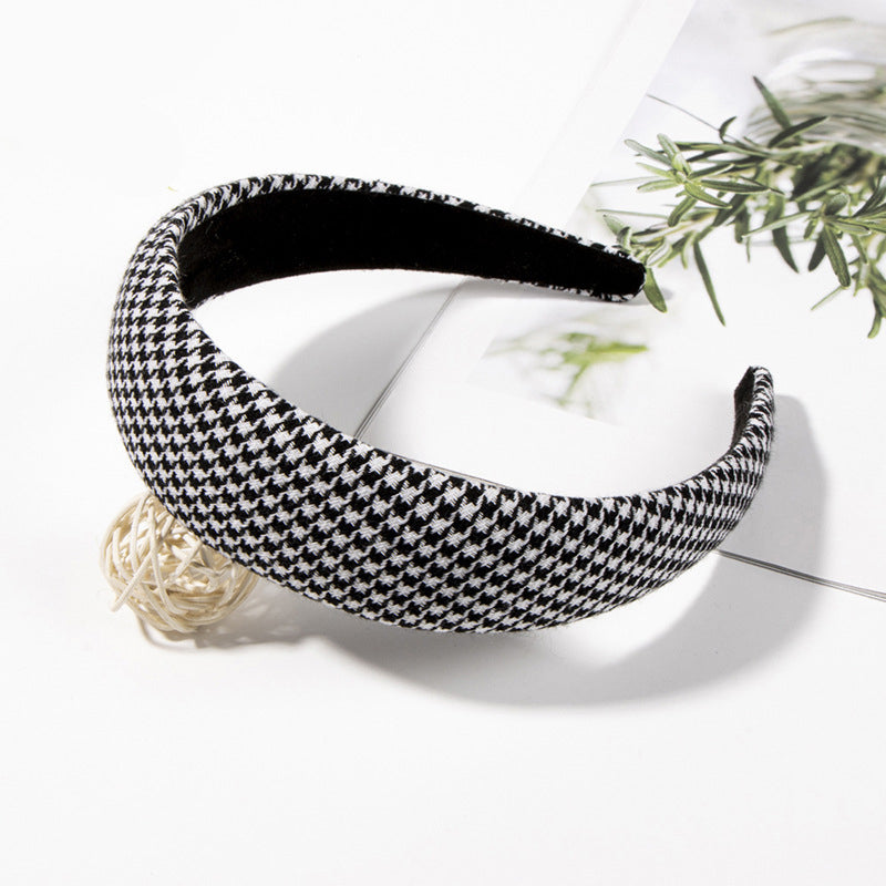 Vintage Lattice Sponge Headband (18 colors)