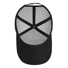 Cargar imagen en el visor de la galería, Most High God - Yahuah 01-01 Black Designer Curved Brim Baseball Cap