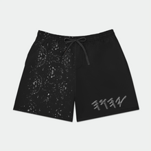 Cargar imagen en el visor de la galería, Yahuah Logo 01-01 Men&#39;s Designer Swim Trunks with Lining