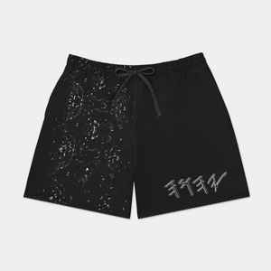 Yahuah Logo 01-01 Men's Designer Swim Trunks with Lining