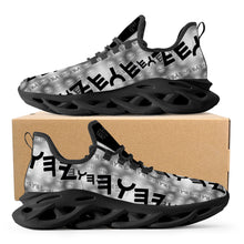 Load image into Gallery viewer, Most High God - Yahuah 01-01 Black Mesh Knit Flex Unisex Sneakers