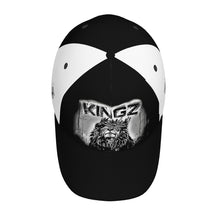 Cargar imagen en el visor de la galería, KINGZ 01-02 Gorra de béisbol de ala curva de diseñador