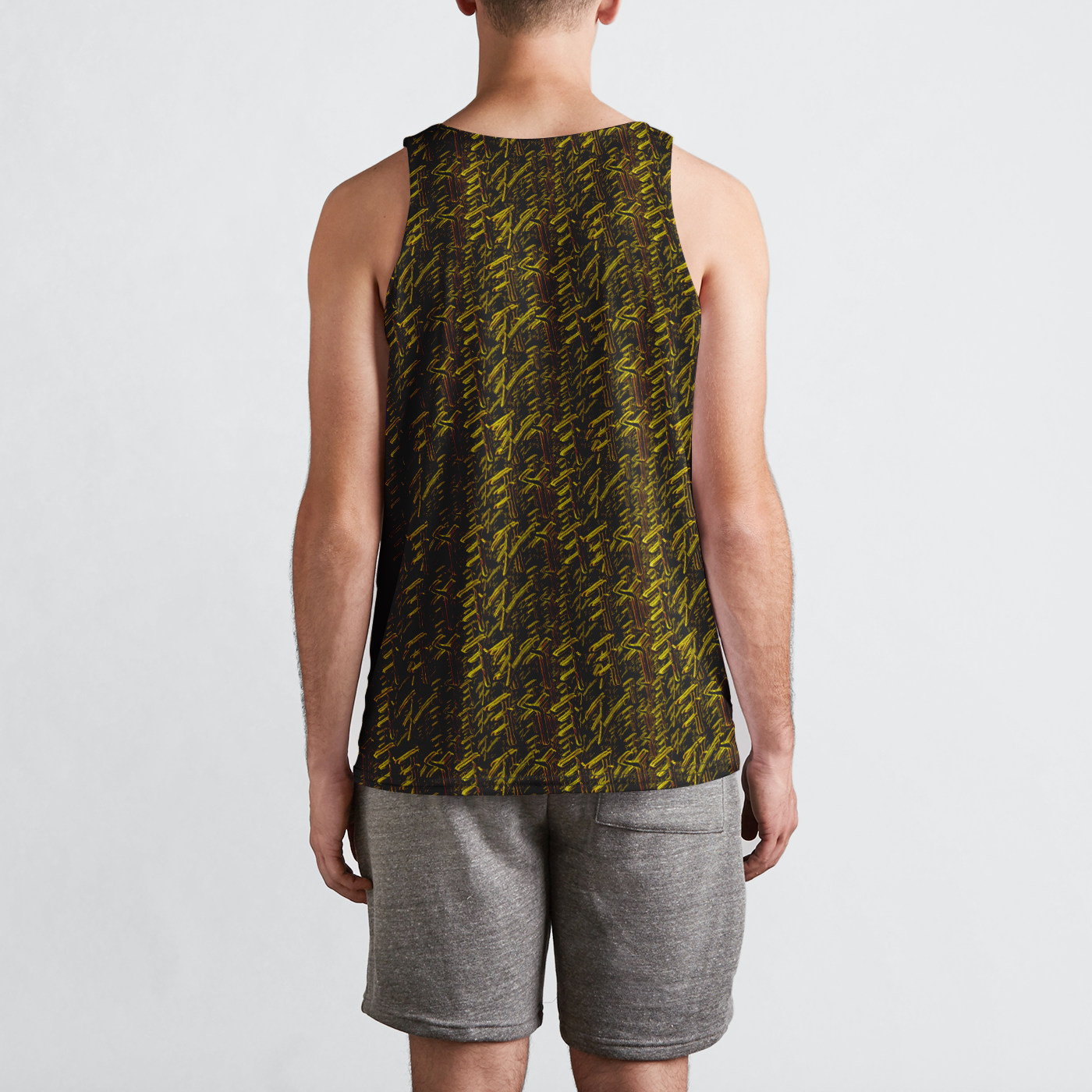 Yahuah Logo 01-01 Men's Designer Reversible Tank Top