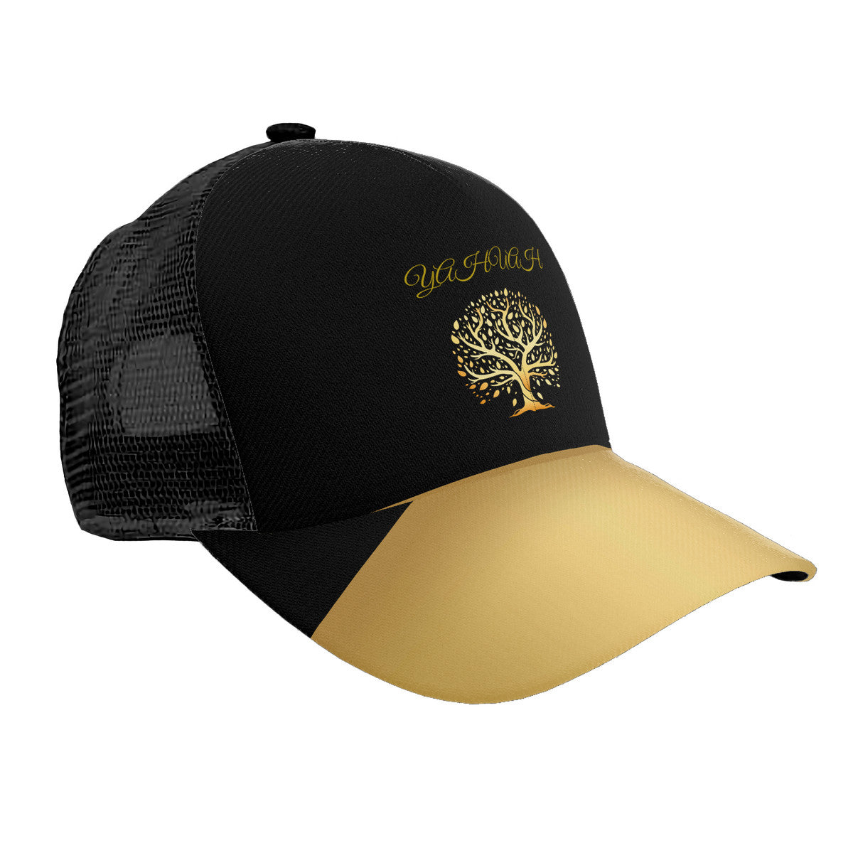 Yahuah-Tree of Life 01 Elect Designer Trucker Cap