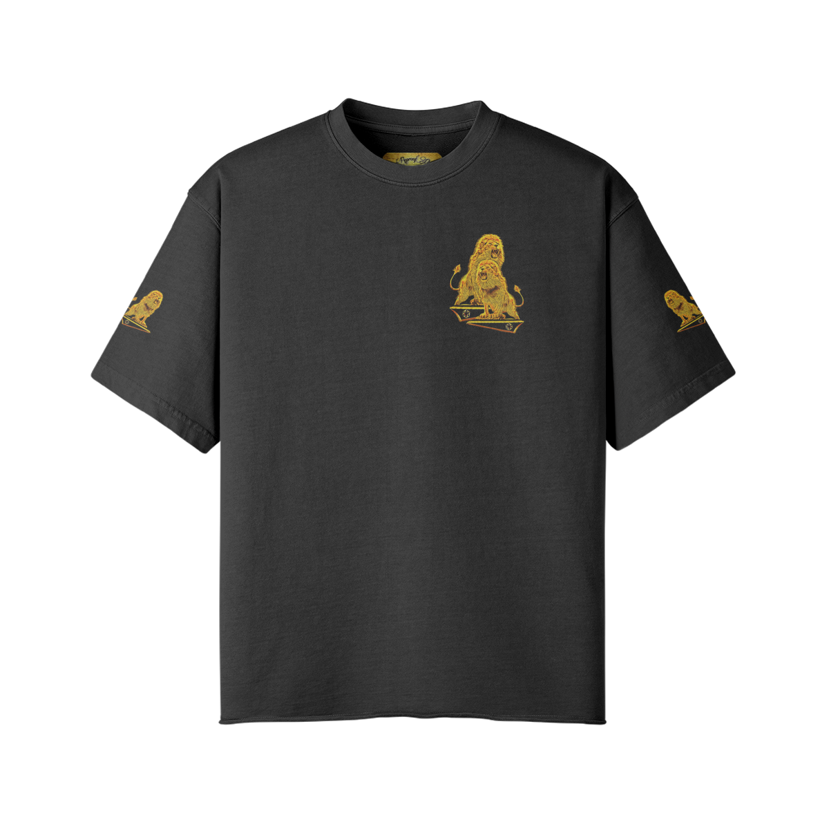 Like Father, Like Son 02-01 Men's Designer Drop Shoulder Faded Raw Hem T-shirt (8 colors)