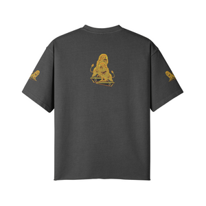 Like Father, Like Son 02-01 Men's Designer Drop Shoulder Faded Raw Hem T-shirt (7 colors)