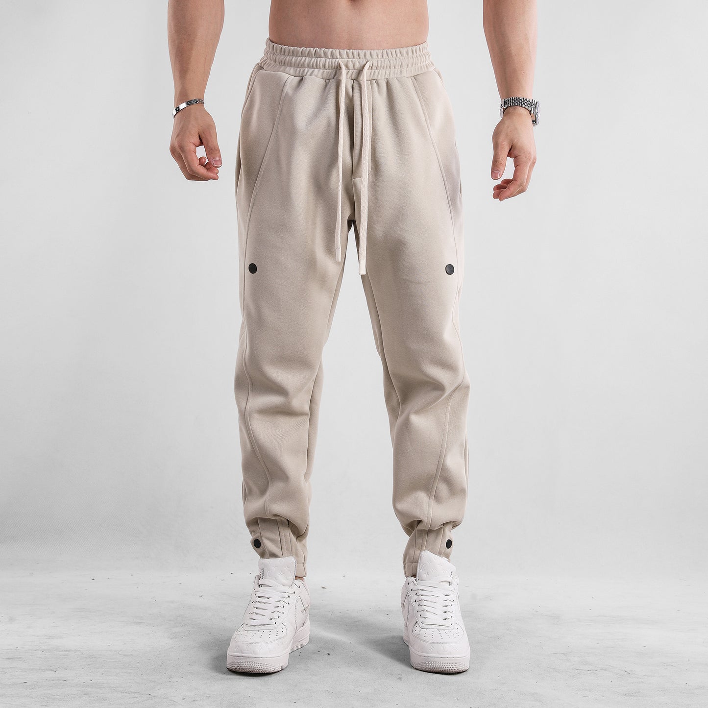 Solid Color Closed Bottom Drawstring Joggers (7 Colors)