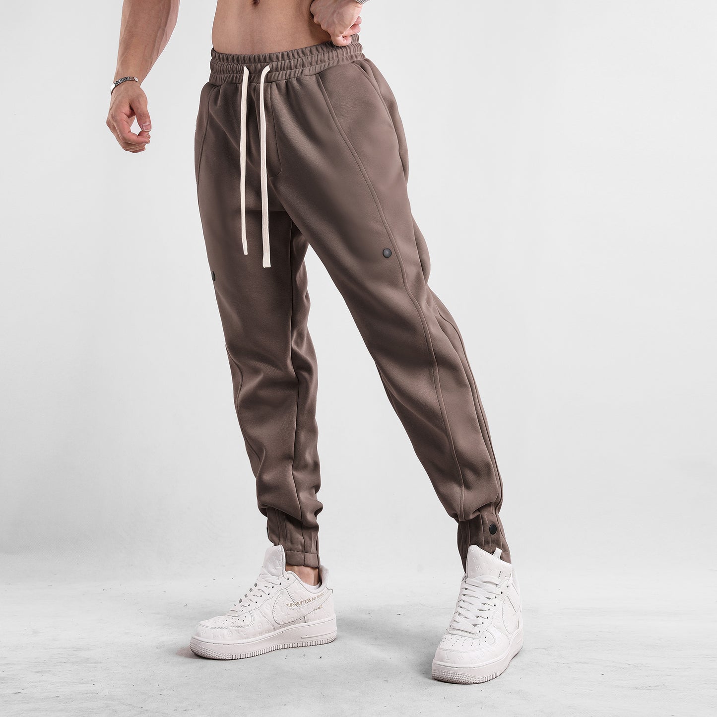 Solid Color Closed Bottom Drawstring Joggers (7 Colors)