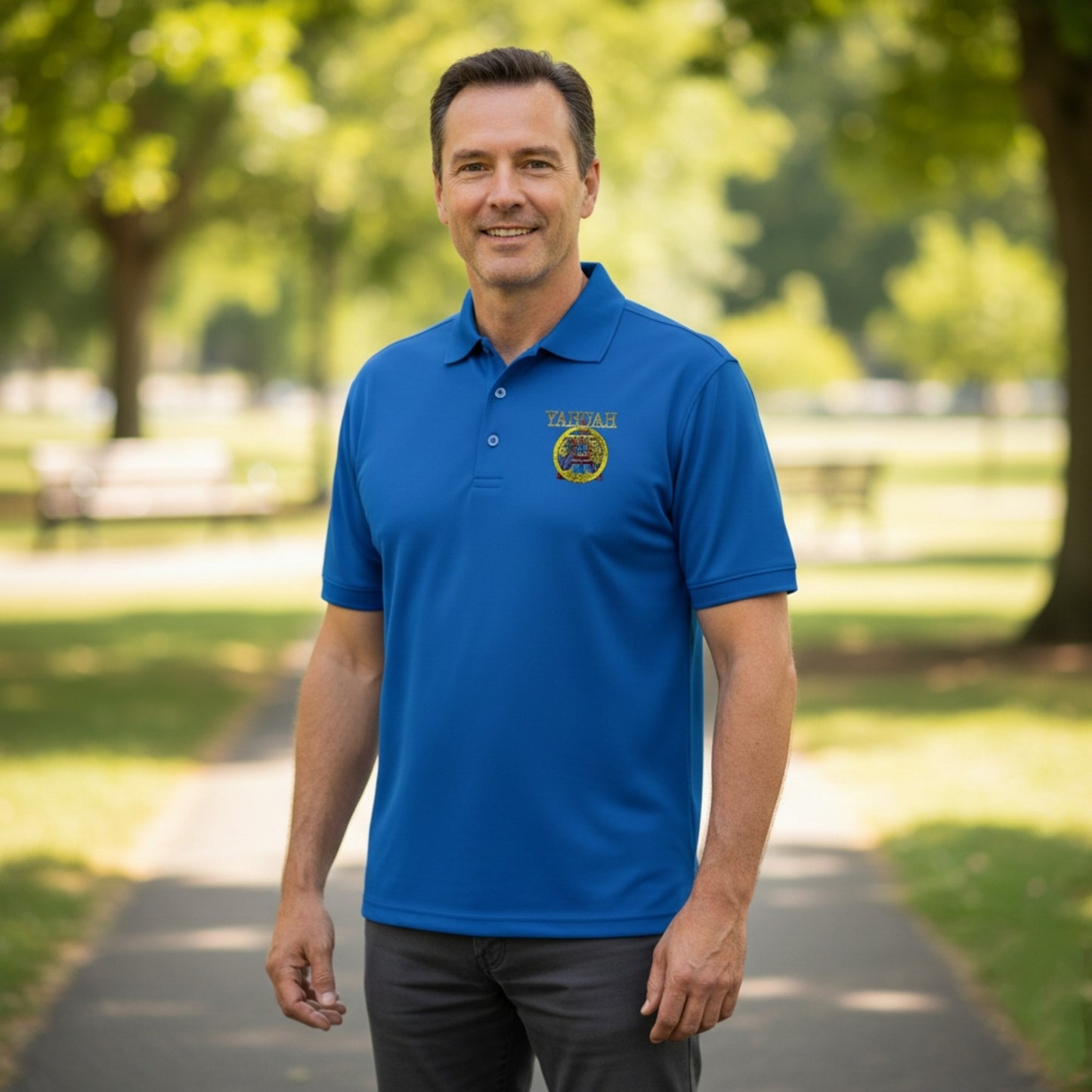 A-Team 01-01 Designer Jerzees Men's Spotshield Jersey Polo (6 colors)