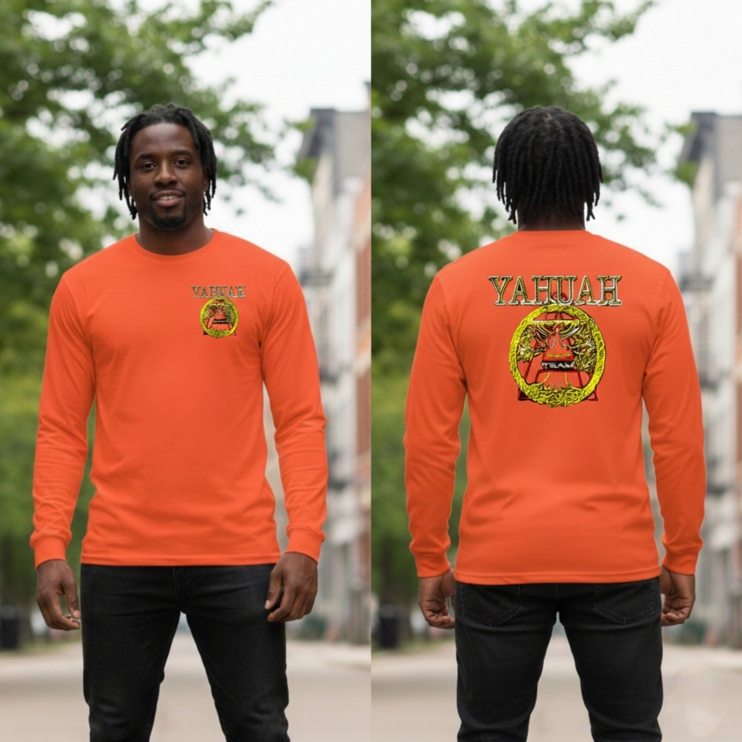 A-Team 01-01 Designer Augusta Sportswear Men's Long Sleeve T-shirt (6 colors)