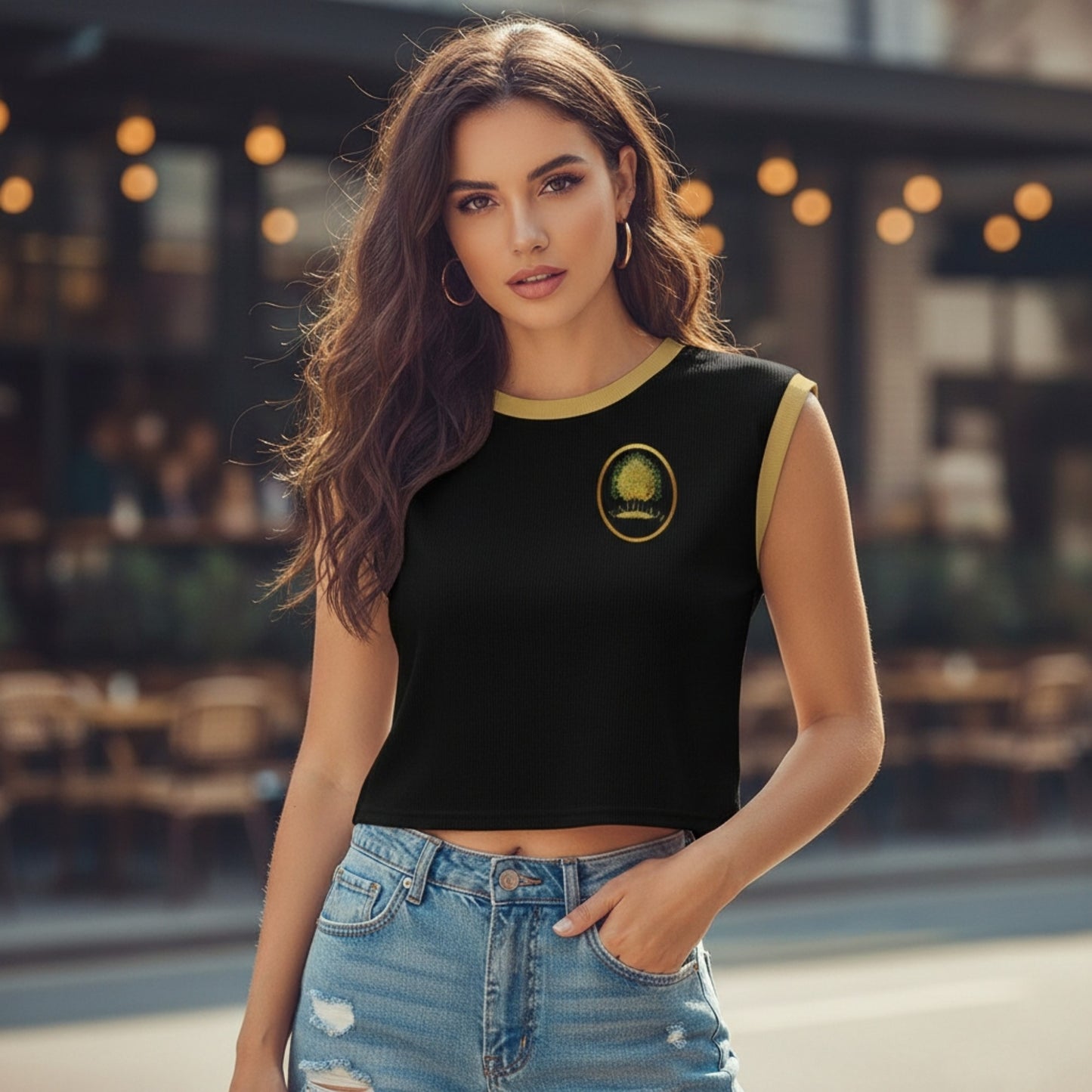 Yahuah-Tree of Life 03-01 Designer Knit Vest