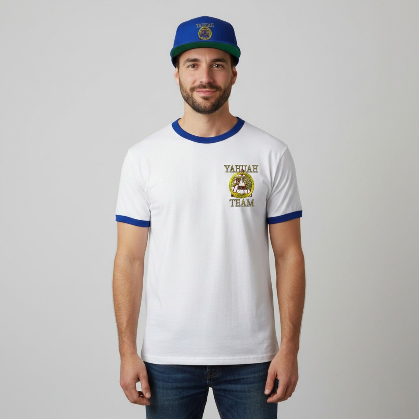 A-Team 01-01 Designer Augusta Sportswear Men's Ringer T-shirt (3 colors)