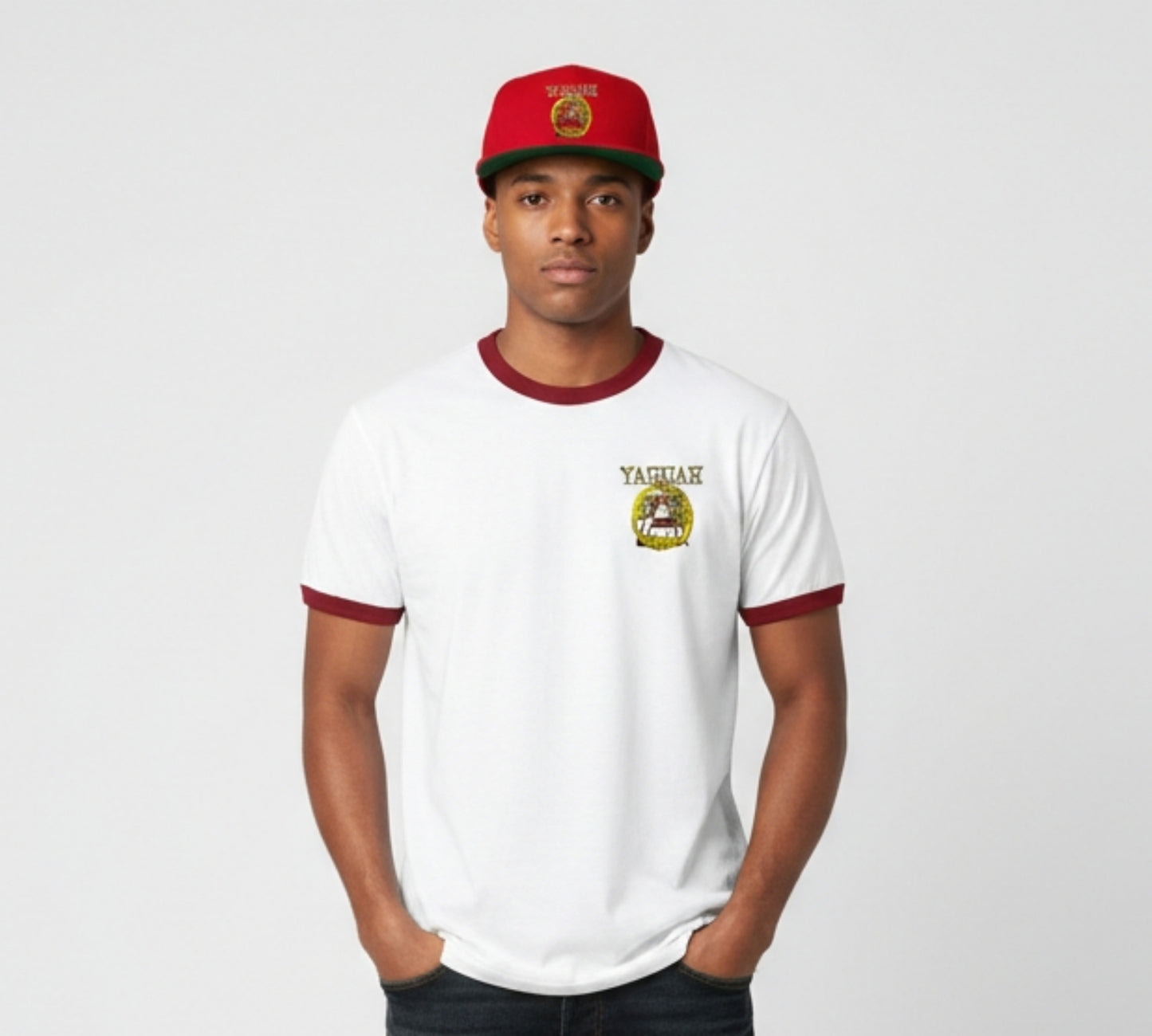 A-Team 01-01 Designer Augusta Sportswear Men's Ringer T-shirt (3 colors)