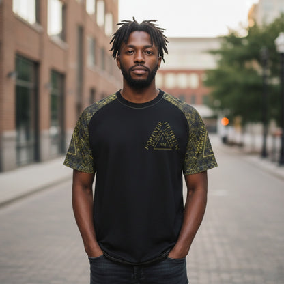 I AM HEBREW 03-01 Men's Designer Raglan T-shirt