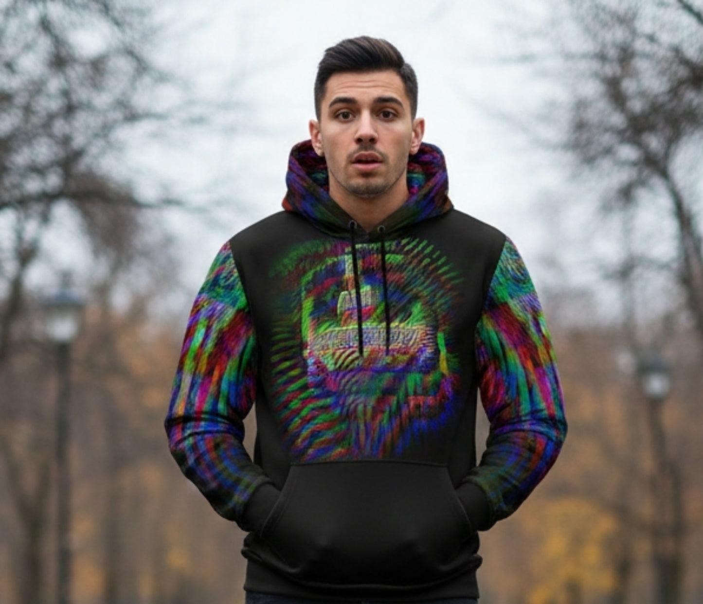 I AM HEBREW 01-01 Designer Athletic Unisex Hoodie