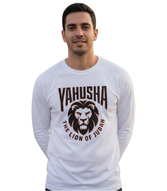 Yahusha-The Lion of Judah 02-01 Designer AWDis Just Cool Unisex Long Sleeve T-shirt