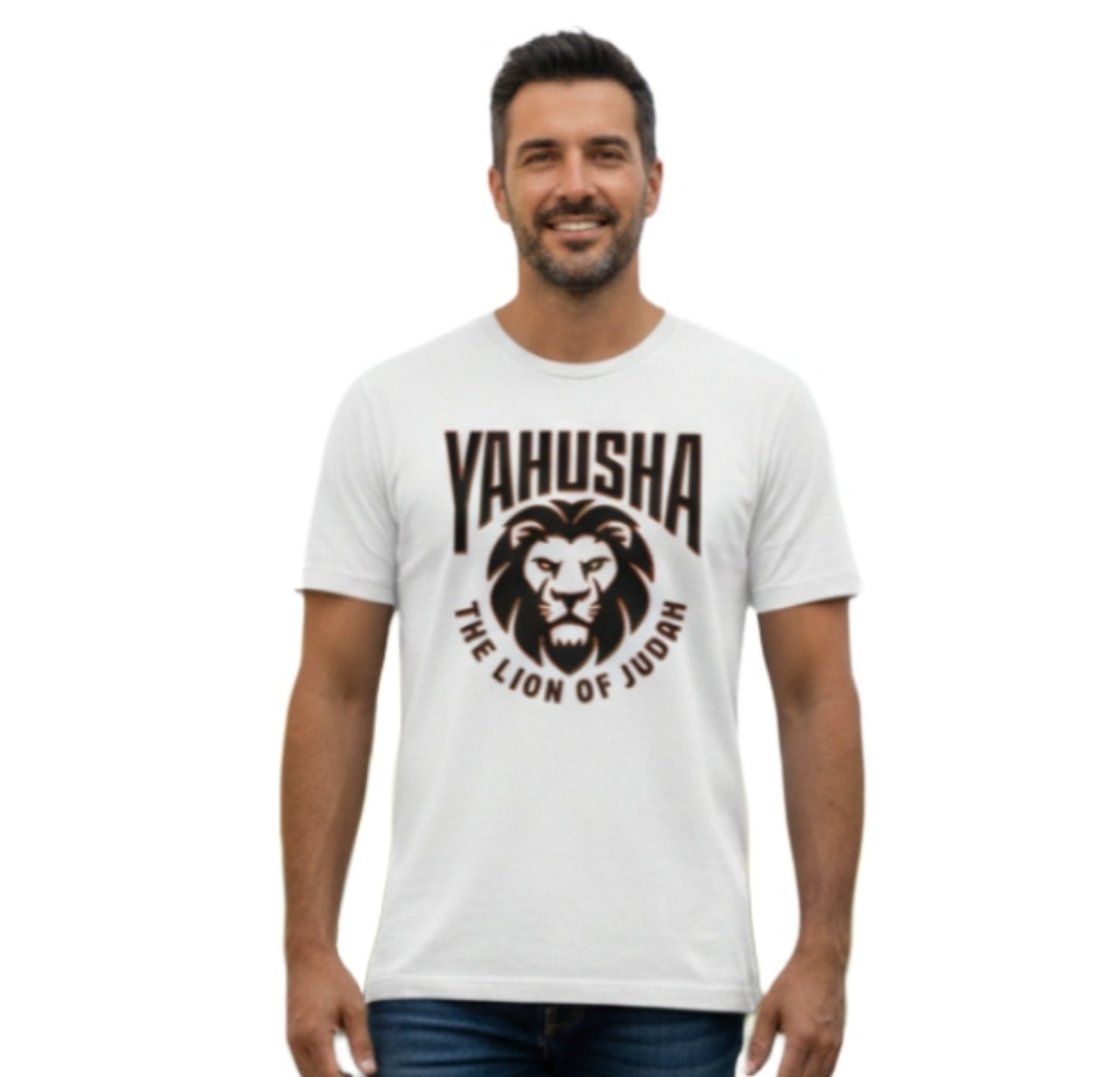 Yahusha-The Lion of Judah 02-01 Designer AWDis Just Cool Unisex T-shirt
