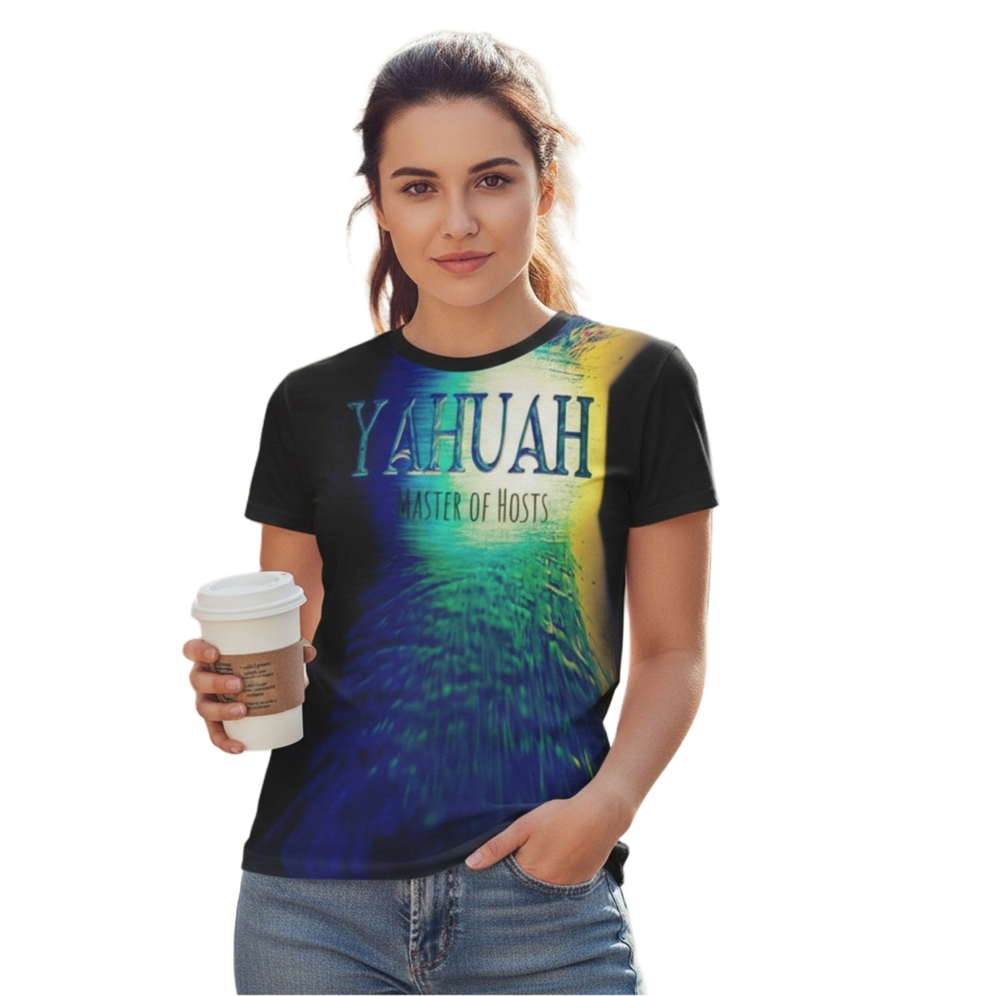 Yahuah-Master of Hosts 02-01 Designer Unisex T-shirt