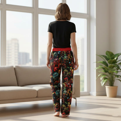 Outspoken Designs 01-01 "Lighten Up" Women's Open Bottom Lounge Joggers