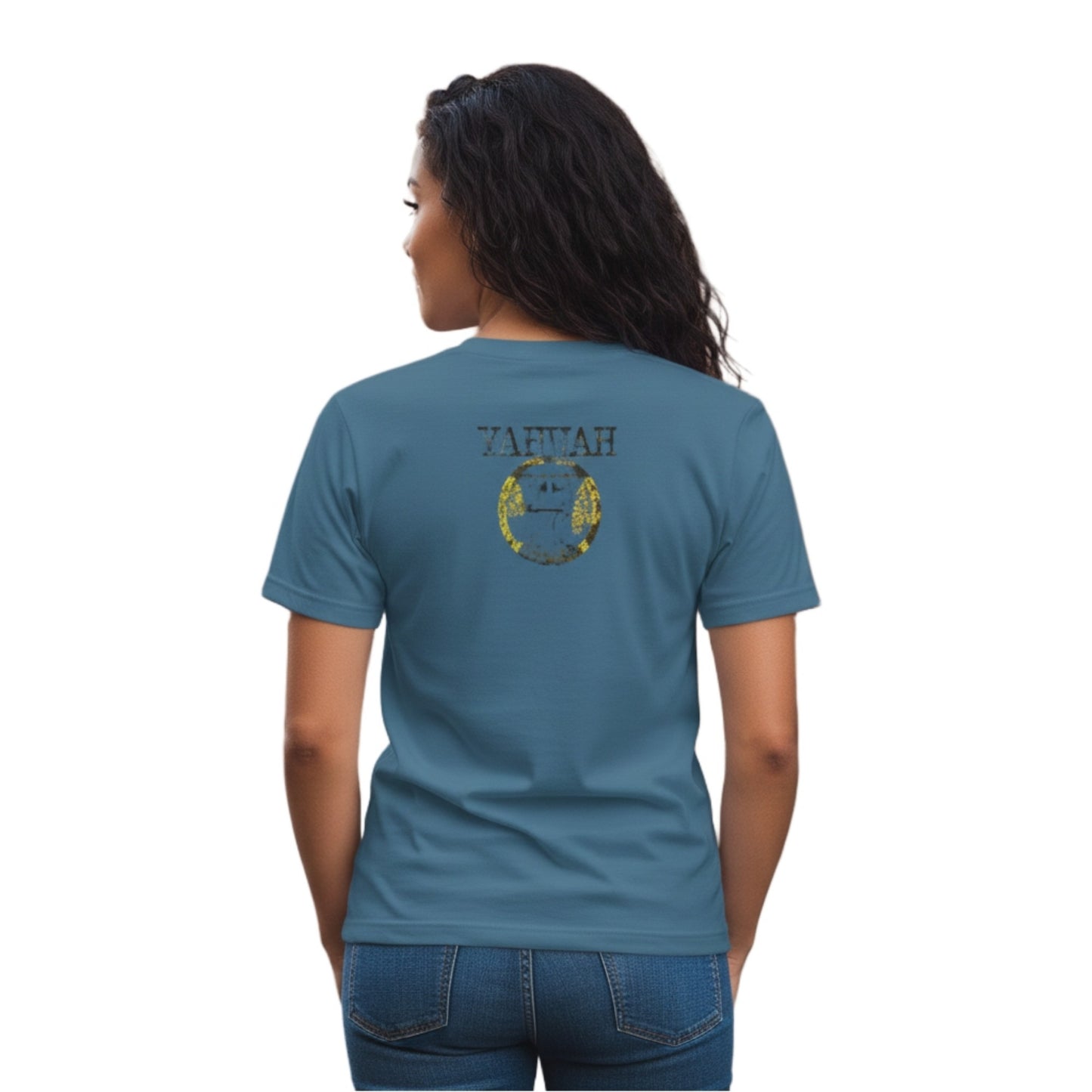 Ten Commandments 01 Designer American Apparel Ladies Garment Dyed Heavyweight Cotton T-shirt (2 colors)