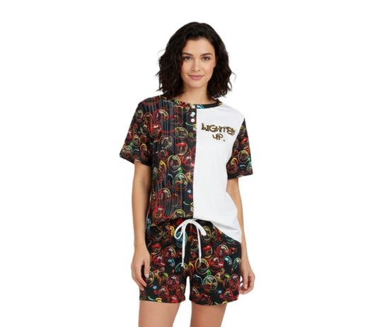 Outspoken Designs 01-01 "Lighten Up" Designer Lounge T-shirts & Shorts