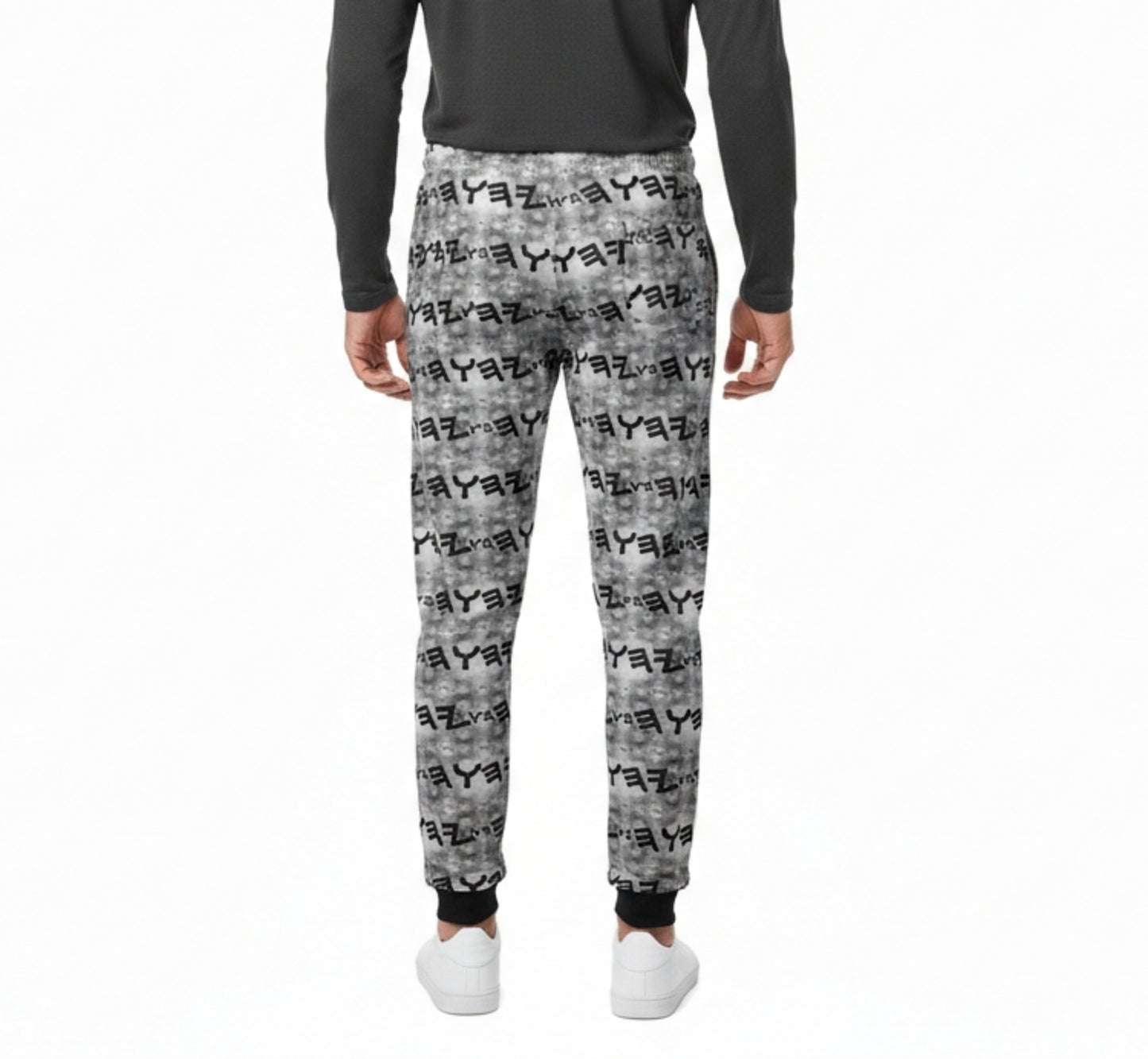 Most High God - Yahuah 01-01 Black Men's Designer Joggers