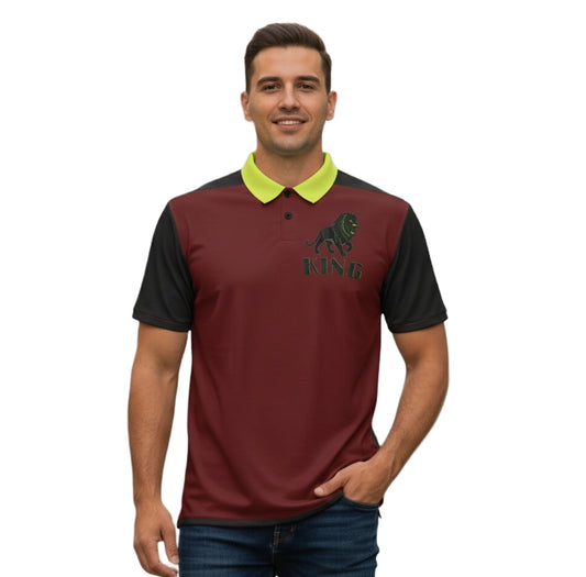 KING 01-02 Men's Designer Polo Shirt