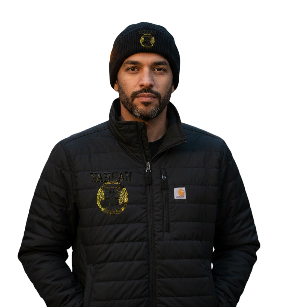 Yahuah Yahusha 04 Designer Carhartt Men's Gilliam Puffer Jacket