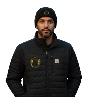 Yahuah Yahusha 04 Designer Carhartt Men's Gilliam Puffer Jacket