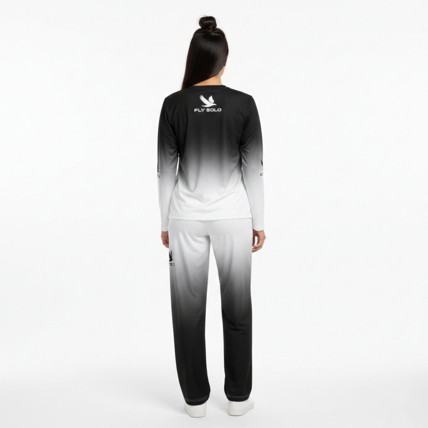 Outspoken Designs 03-03 "Fly Solo" Long Sleeve Tee Wide Leg Pants