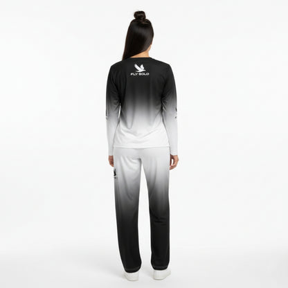 Outspoken Designs 03-03 "Fly Solo" Long Sleeve Tee Wide Leg Pants