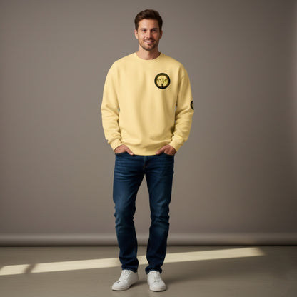 Praise Yahuah 01-01 Designer Comfort Colors Unisex Garment-dyed Sweatshirt (10 colors)