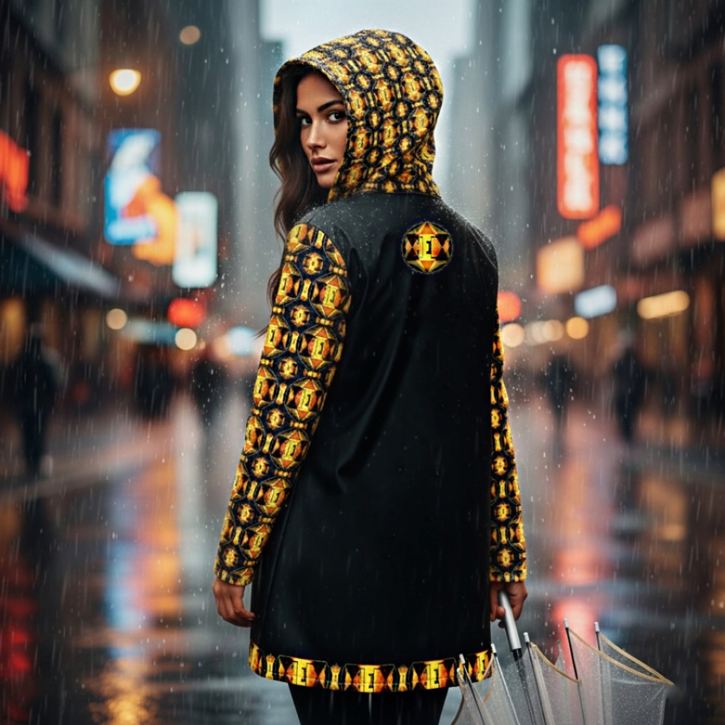 Hebrew World 01-02 Royal Radiance Lady Rain Coat