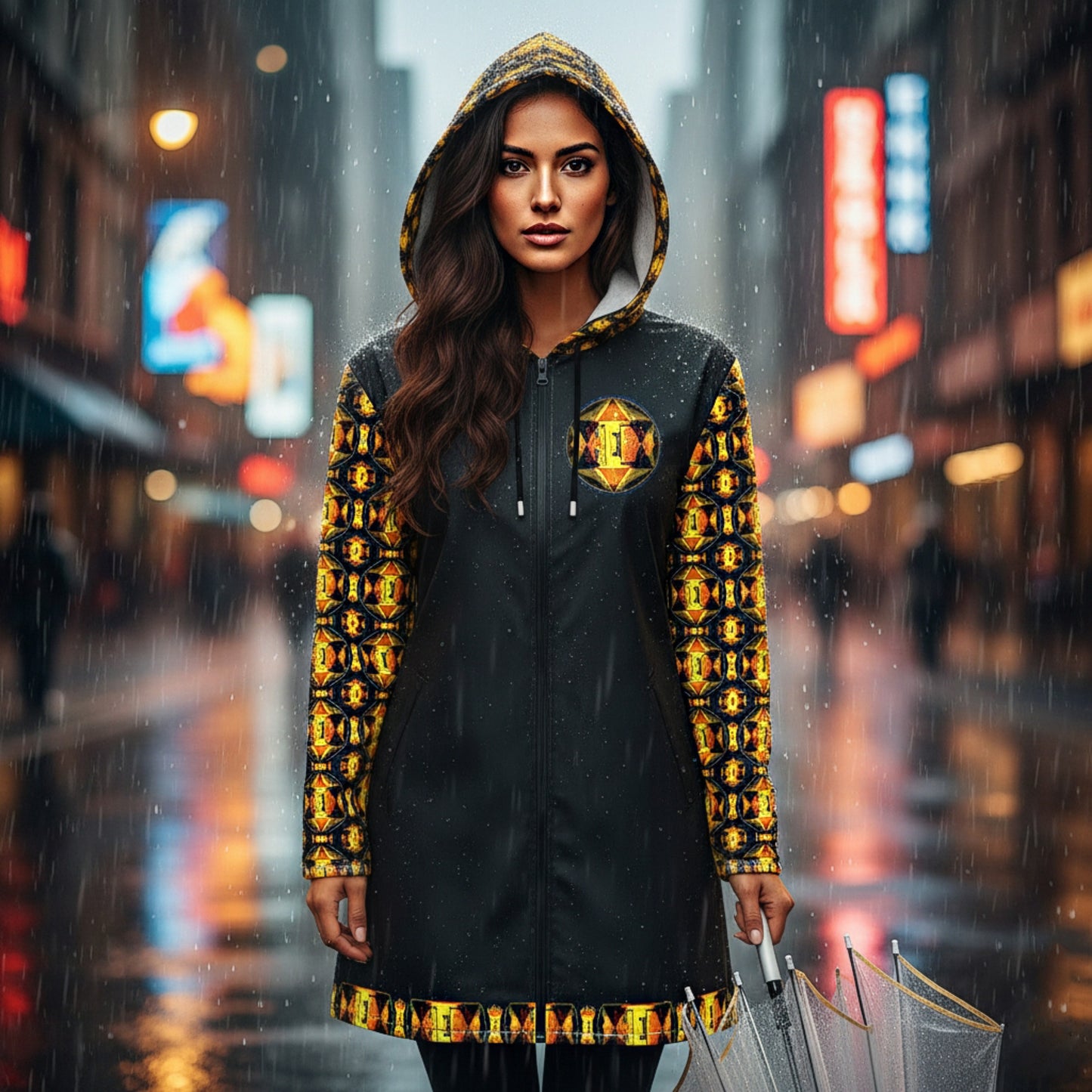 Hebrew World 01-02 Royal Radiance Lady Rain Coat