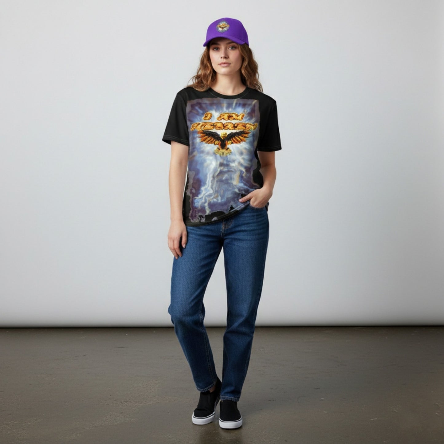 I AM HEBREW 04: "Divinely Covered" Port & Co. Twill Cap (4 colors)