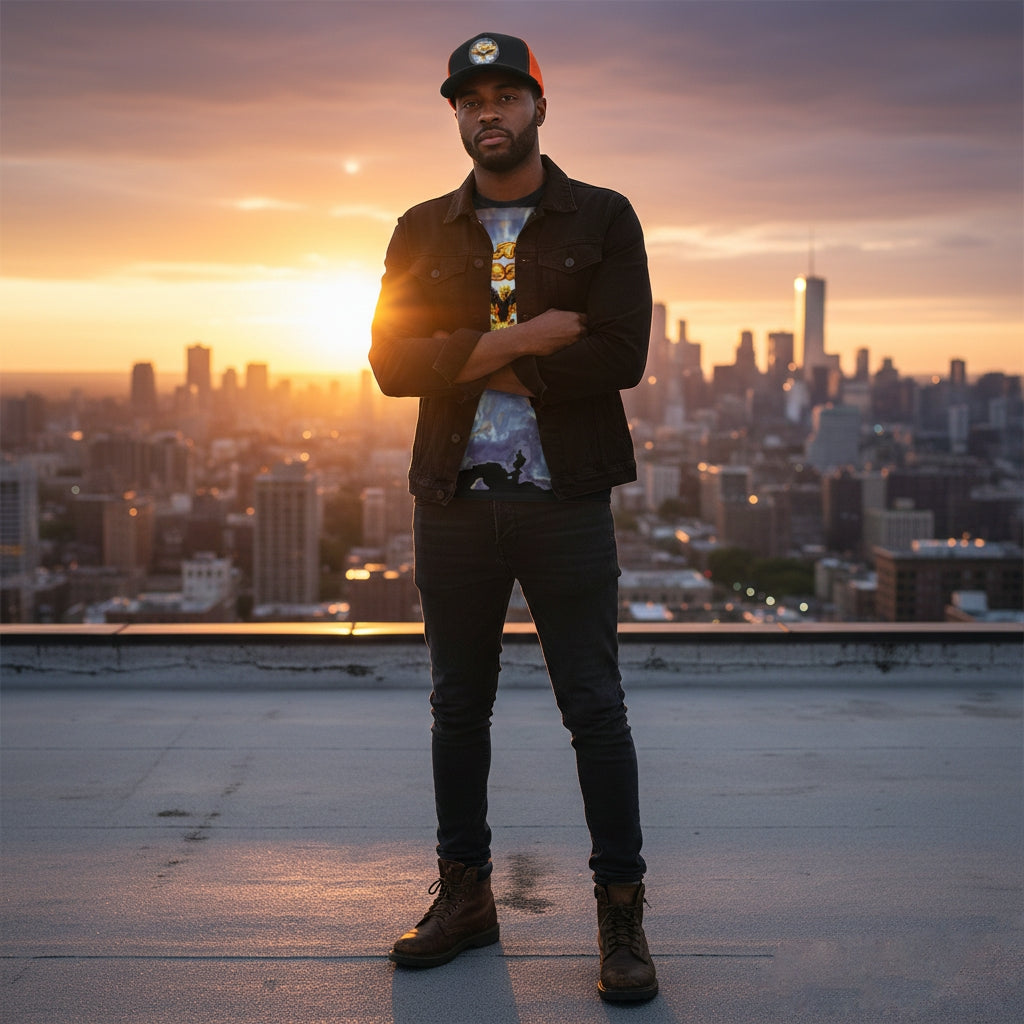 I AM HEBREW 04: "Divinely Covered" Pacific Headwear Trucker Cap (4 colors)