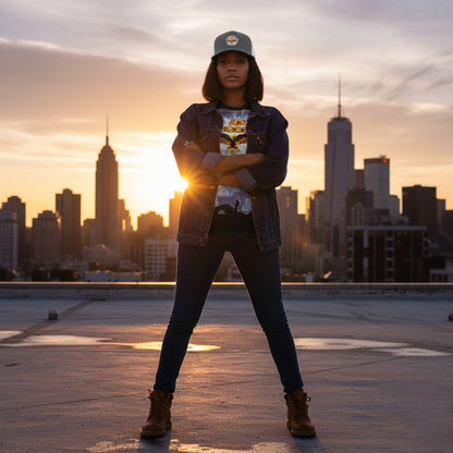 I AM HEBREW 04: "Divinely Covered" Pacific Headwear Trucker Snapback (4 colors)