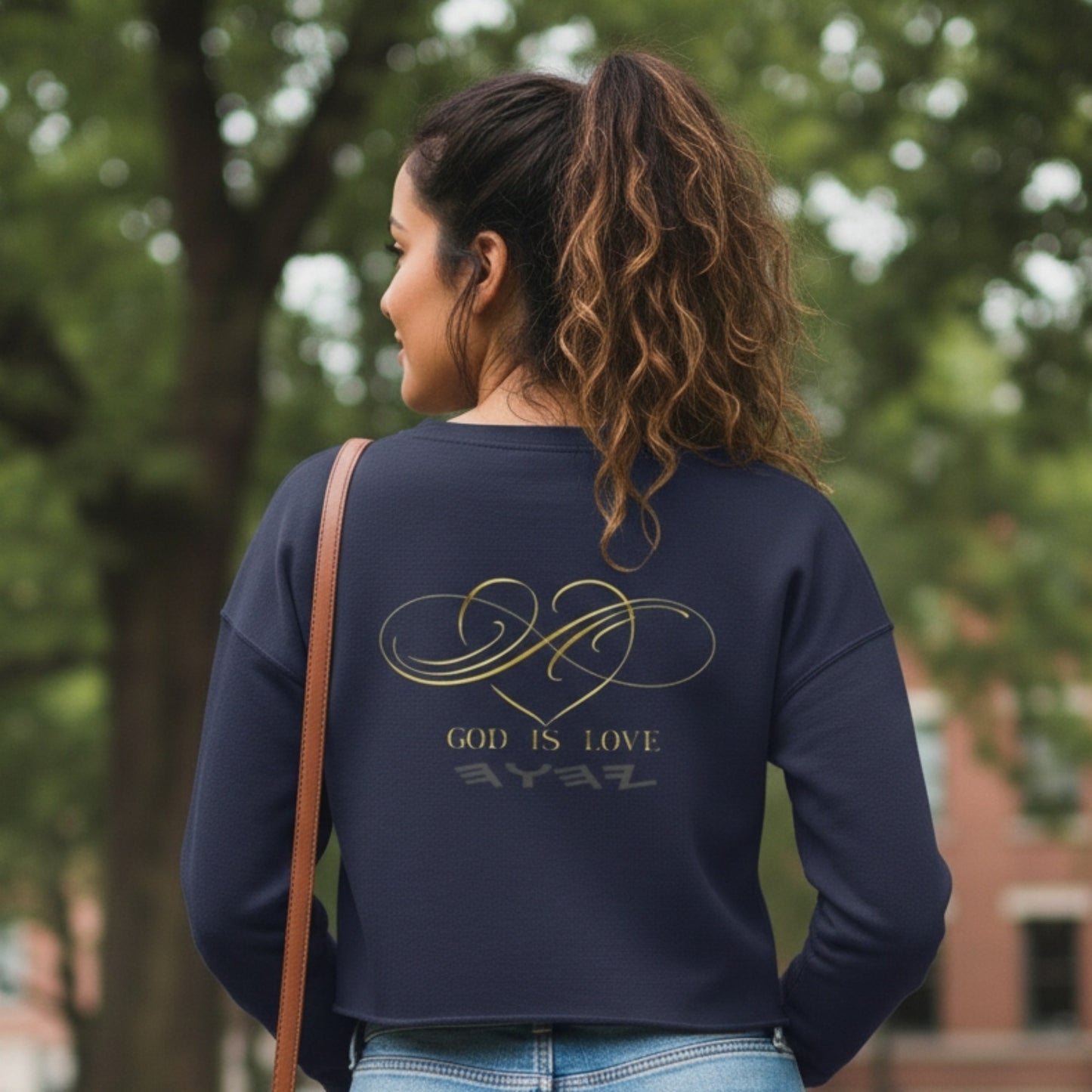 Truth Illustrated 04-02 Designer Bella + Canvas Cropped Fleece Sweatshirt (2 colors)