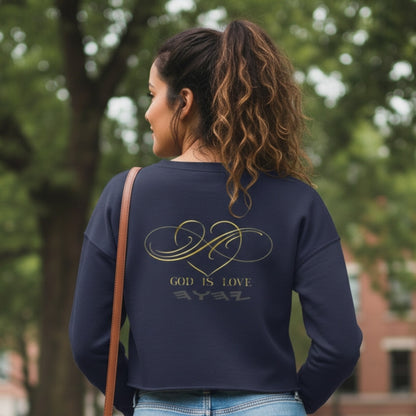 Truth Illustrated 04-02 Designer Bella + Canvas Cropped Fleece Sweatshirt (2 colors)