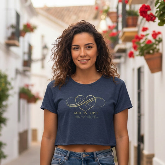 Truth Illustrated 04-02 Designer Bella + Canvas Cropped Flowy T-shirt (3 colors)