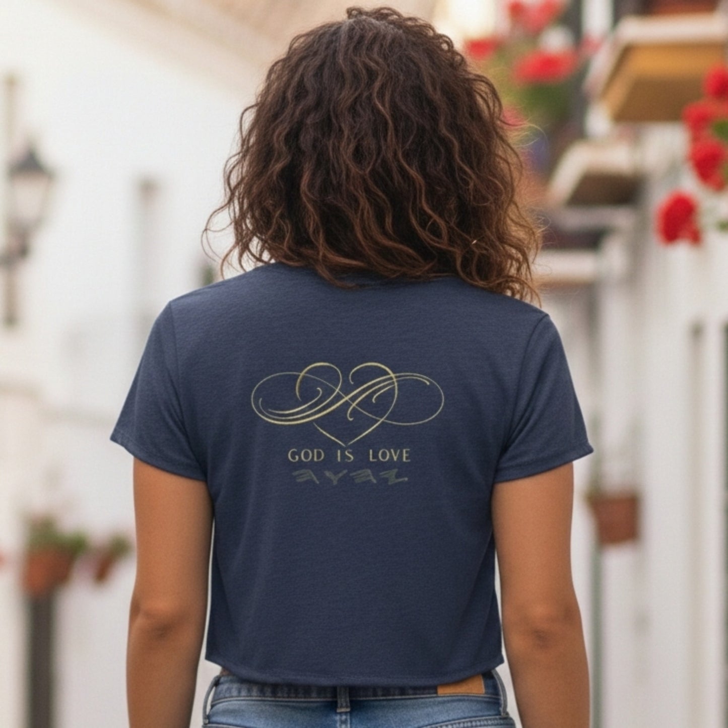 Truth Illustrated 04-02 Designer Bella + Canvas Cropped Flowy T-shirt (3 colors)