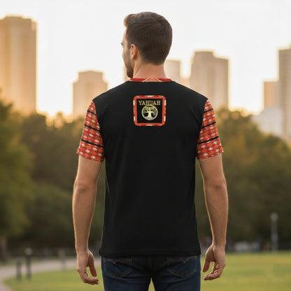 Yahuah Logo 02 Unisex Pocket T-shirt