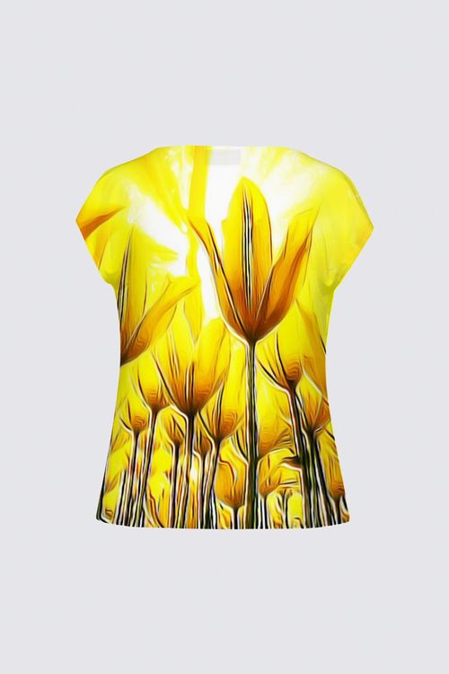 Floral Embosses: Tulip Daydream 02 Designer Julie Drape T-shirt